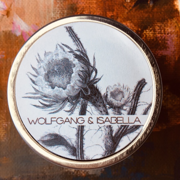 CANNABIS SOY CANDLE TRAVEL TIN WOLFGANG & ISABELLA CANDLES - Picture 6 of 13